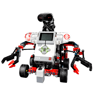MINDSTORMS® EV3 gives you the power to create and command your own robotic LEGO creatures, vehicles, machines and inventions! By combining LEGO® elements with a programmable brick, motors and sensors, you can make your creations walk, talk, grab, think, shoot and do almost anything you can imagine!